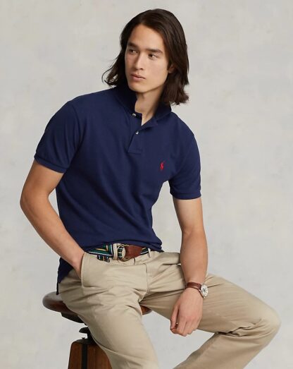 Polo de piqué Polo Ralph Lauren Azul Marino