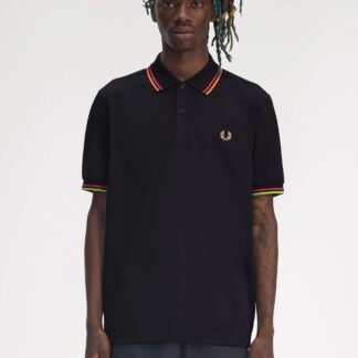 Polo Fred Perry M9839 Negro