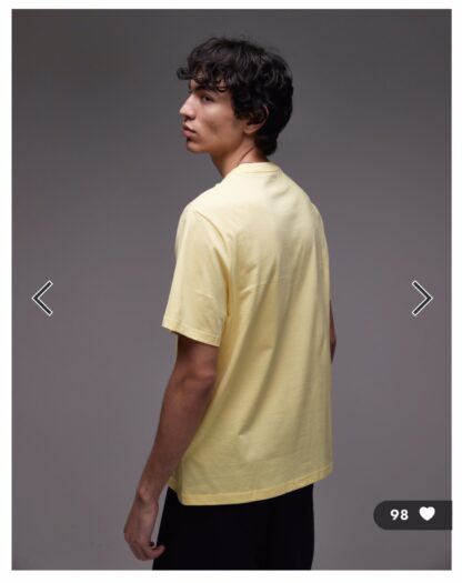 Camiseta Lacoste Amarilla - Imagen 3