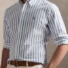 Camisa Polo Ralph Lauren Oxford Rayas Custom Fit - Imagen 10