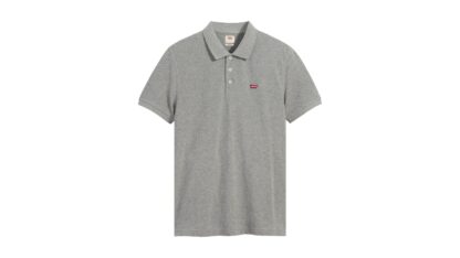 Levi’s® Polo Housemark Gris - Imagen 4
