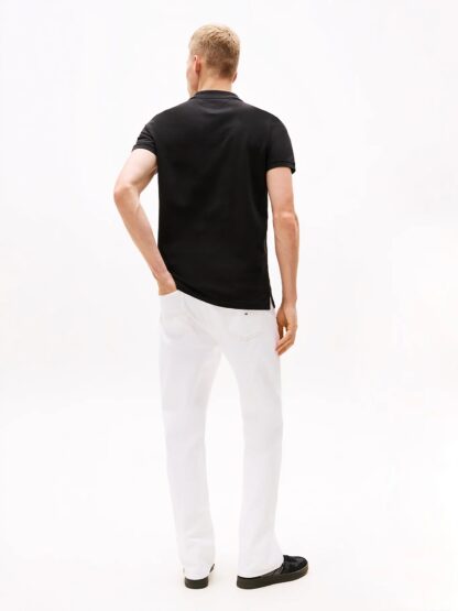 Polo Tommy Jeans Slim Negro - Imagen 4