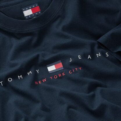 Camiseta Tommy Jeans Regular Azul - Imagen 3
