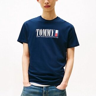 Camiseta Tommy Jeans Regular Azul