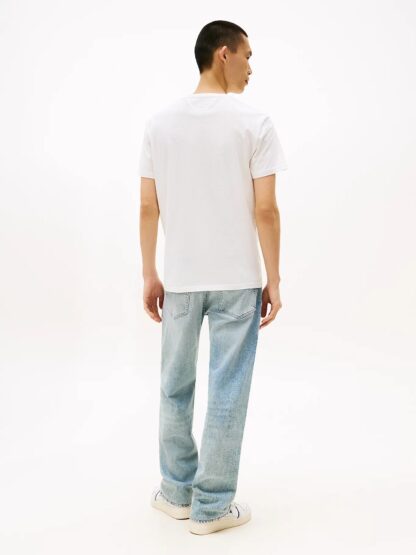 Camiseta Tommy Jeans Regular Blanca - Imagen 5