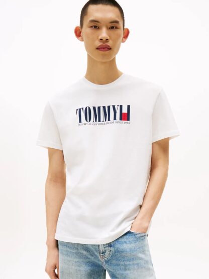 Camiseta Tommy Jeans Regular Blanca