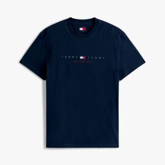 Camiseta Tommy Jeans Regular Azul