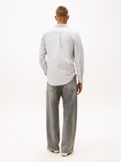 Camisa Tommy Jeans Rayas Oxford slim - Imagen 4