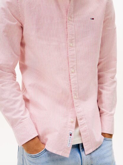 Camisa Tommy Jeans Rayas Oxford slim - Imagen 5