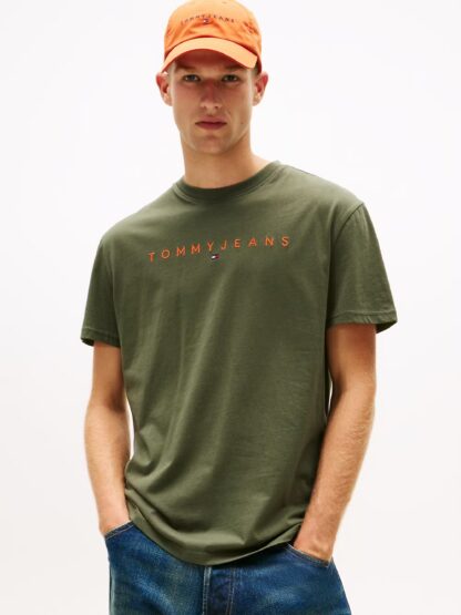 Camiseta Tommy Jeans Regular Verde - Imagen 2