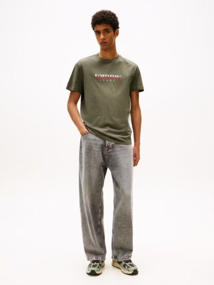 Camiseta Tommy Jeans Regular Verde - Imagen 4