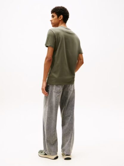 Camiseta Tommy Jeans Regular Verde - Imagen 3