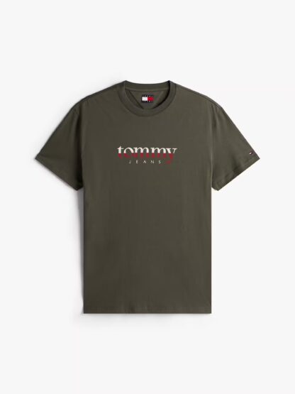 Camiseta Tommy Jeans Regular Verde - Imagen 2
