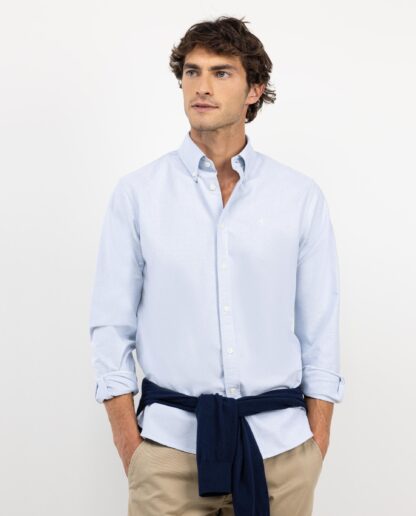 Camisa El Ganso Oxford Lisa Verde