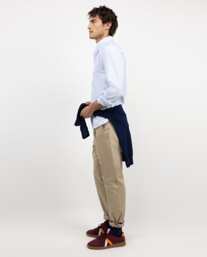 Camisa El Ganso Oxford Lisa Verde - Imagen 4