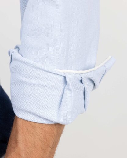 Camisa El Ganso Oxford Lisa Verde - Imagen 7