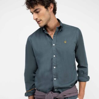 Camisa El Ganso Garment Dyed Verde