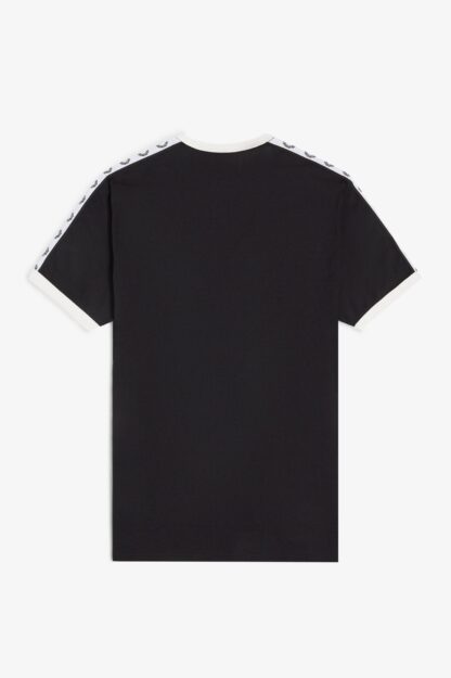 Camiseta Fred Perry Ringer Cinta Negra - Imagen 6
