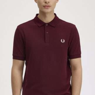 Polo Fred Perry Rojo Oscuro