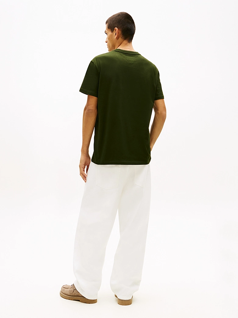 Camiseta Tommy Jeans con Logo Verde - Imagen 5