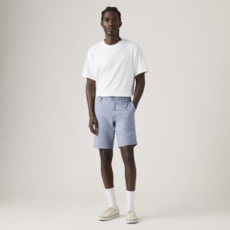Levi’s® Chinos Short Blue Cotton Linen
