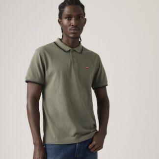 Levi’s® Polo Housemark Tips Verde Oscuro