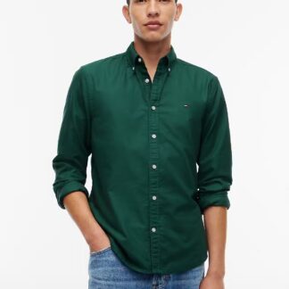 Camisa Oxford Tommy Jeans Verde