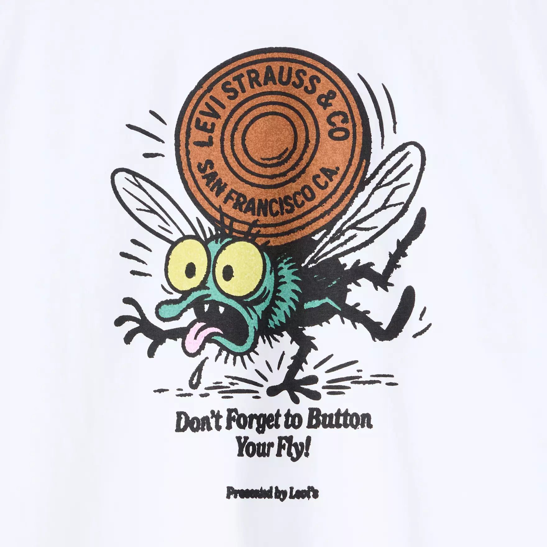 Camiseta Levi’s® Graphic Vintage Fit Blanca - Imagen 5