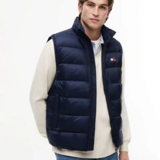 Chaleco ligero de plumón Tommy Jeans Marino