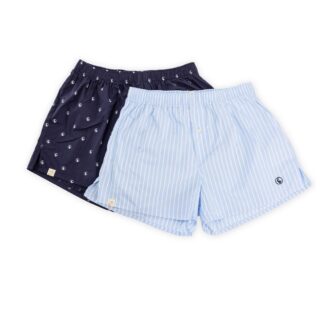 Pack 2 Boxer Marino Gansos Raya Butcher Celeste