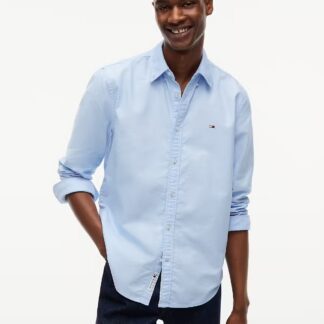 Camisa Oxford Tommy Jeans Celeste